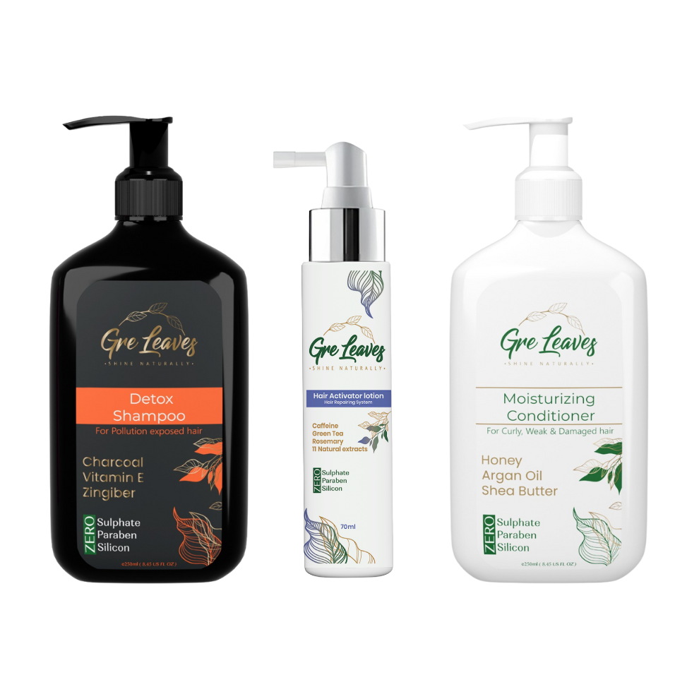 From Roots to Ends Treatment Bundle – Stop Hair Loss , Scalp treatment