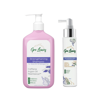 Hair Fall Bundle – Hair Activator Spray & Strengthening Shampoo