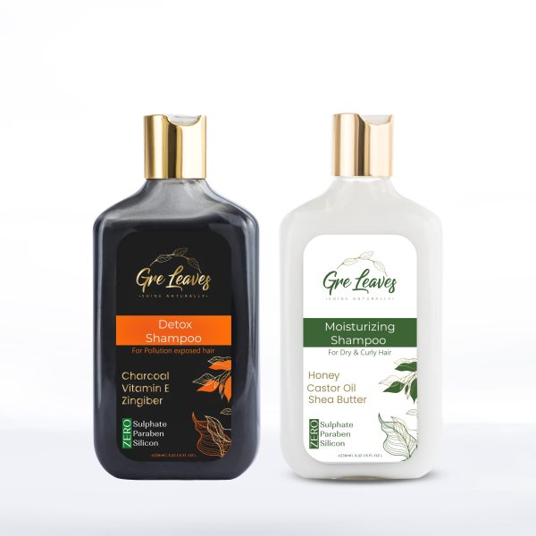 BUNDLE OFFER DETOX SHAMPOO+ MOISTURIZING SHAMPOO