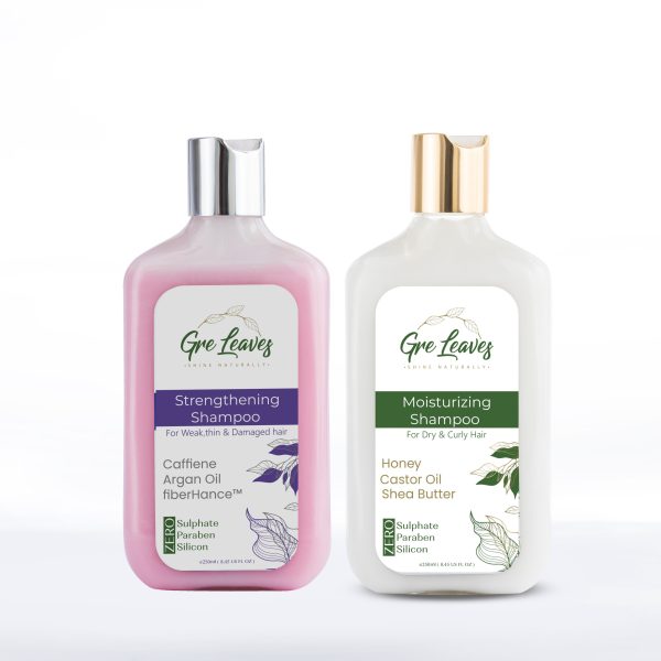 BUNDLE OFFER MOISTURIZING SHAMPOO +STRENGTHENING SHAMPOO